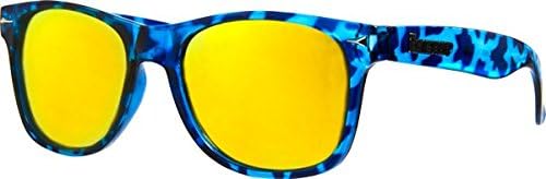 Brigada Lawless Sunglasses Navy Tortoise/Orange