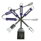 NFL Minnesota Vikings 4-Piece Barbecue Set