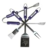 NFL Minnesota Vikings 4-Piece Barbecue Set