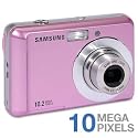 Samsung SL30 10MP Digital Camera with 3x Optical Zoom and 2.5 inch LCD (Pink)