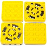 Modular Robotics Cubelets Brick Adapter (4-Pack), Yellow