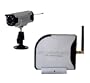 Wisecomm CW3510 4-Channel 2.4GHz Wireless Color Security System with Audio - Small (Grey)