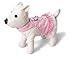 Doggles Dog Harness Dress, Pink, Teacup