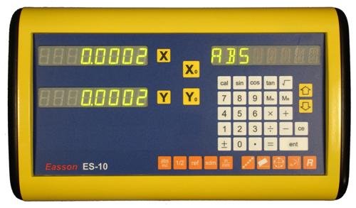 EASSON 2 Axis Digital Readout DRO Kit for Milling Machines