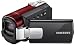 Samsung SMX-F400 Camcorder (SD Karten-Slot, 52 fach optischer Zoom, 6,85 cm (2,7 Zoll) LC-Display, USB 2.0) rot