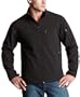 Free Country Men's Soft Shell Jacket,Black,Medium