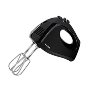 Black and Decker MX217 PowerPro 250-Watt 6-Speed Handheld Mixer with Storage Case, Black by Black & Decker