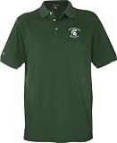 Michigan State Spartans Green Classic Pique Stainguard Polo Shirt