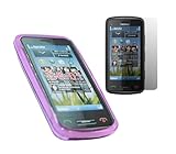 iTALKonline (Transparent) PURPLE TWIN PACK ProGel Super Hydro Gel Protectiv ....