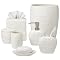 Simply Shabby Chic Damask Bath Collection - White