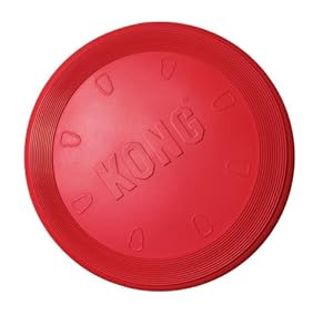 KONG Flyer Dog Toy, Large, Red KONG Flyer Dog Toy, Large, Red