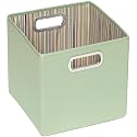 JJ Cole DTGS - Aufbewahrung groß Storage Box 28 x 28 x 28 cm, grün gestreift