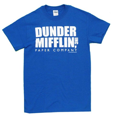 The Office Dunder Mifflin INC Paper Company Logo T-shirt Tee