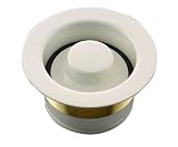 Mr. Scrappy Custom Color Brass Sink Flange/Stopper Set, Biscuit