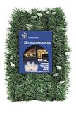 Santa's Best Craft Import Ge-5 84906 Ez Lighted Garland 36' - Clear
