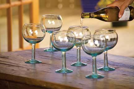 Clear Big Bowl Glasses