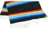 Pair of Colorful Fringed Serape Placemat