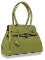 Hermes Inspired Olive Birkin Tote