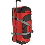 High Sierra At Series Luggage, Fire Red/Black/Satin Sheet, 36-Inch
