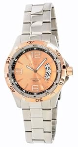 Invicta Rose Dial Big Date Mens Watch 0085