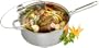 Basic Essentials 6 Quart Stainless Steel Jumbo Cooker with Glass Lid