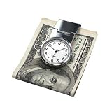 Two-in-One Money Clip Watch