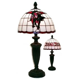 Texas Tech Tiffany Desk Lamp