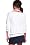 Long Sleeve Cotton Cable Knit Tipped V-neck Sweater
