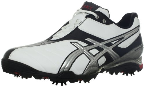 ASICS Men's Gel-Ace Tour 3 Golf Shoe,White/Silver/Black,9.5 M US