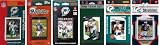 NFL Miami Dolphins Six Different Licensed Trading Card Team Sets