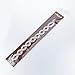 Long Way® Women's Silver Plated Rhinestone Bracelets (Red)