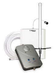 Wilson Electronics 841262 DB Pro 65 dB Adjustable Gain 800/1900MHz In-building Wireless Smart Technology IITM Signal Booster Kit with Omni-Directional and Panel Antenna for Home or Office