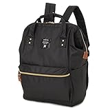 (アネロ) anelloポリキャンバス口金リュック ウィメンズ ブラック フリー