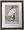 SET of 6 - 5/8" Wide Square Black Wood 8x8 Picture Frames, Glass
