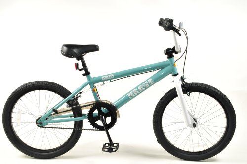 Krave Grid BMX Bike 2010 Green 36h Alloy Wheels, u Brake, Ahead Stem