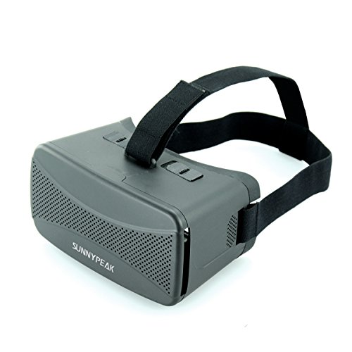 SUNNYPEAK Plastic 3D VR Virtual Reality Glasses Google Cardboard 3D Video Movie Game Glasses for iPhone Samsung HTC Moto LG Nexus Smart phones with QR Code Good Quality Head Mount Headband, Black SUNNYPEAK Plastic 3D VR Virtual Reality Glasses Google Cardboard 3D Video Movie Game Glasses for iPhone Samsung HTC Moto LG Nexus Smart phones with QR Code Good Quality Head Mount Headband, Black