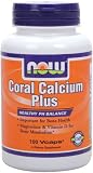 NOW Foods Coral Calcium Plus Mag, 100 Vcaps,
