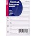 Filofax Pocket Agenda Refill - Name, Address, and Numbers - White 210201