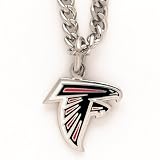 Atlanta Falcons Chain Necklace with NFL Team Logo Pendant