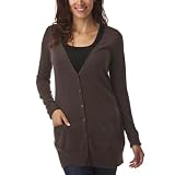 Mossimo® Black: Women's Boyfriend Cardigan - Heather Brown XL