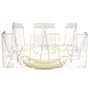 Six Deck Revolving Canasta Tray