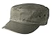 Joe's USA(tm) Military Style Distressed Enzyme Washed Cotton Twill Cap-Olive