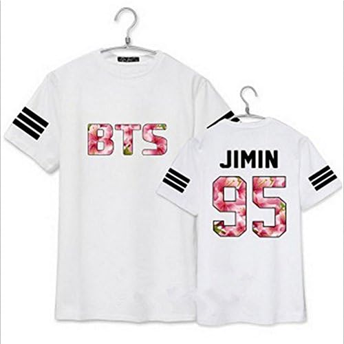 Redfly1 Bangtan Boys Cosplay BTS In Bloom White T-shirt Costumes, Jinmin, L
