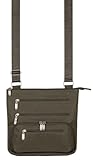 IMAGE OF Baggallini Luggage Big Everyday Bag with Zippered Pocket, Dark Olive, One Size