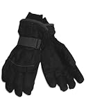 Winter Warm-Up - Boys Ski Glove, Black, Charcoal