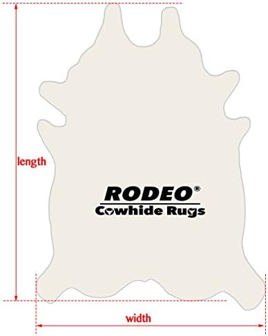 rodeo Superior Cowhides Rug Brown Chocolate Nutella Large Size