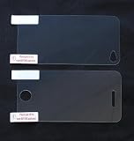 6 Front & Back Protector Sets for Apple iPhone 4 LCD Touch Screen (12 Protectors Total - 6 Front / 6 Back)