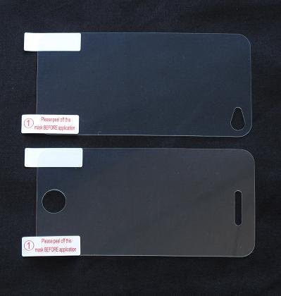 6 Front & Back Protector Sets for Apple iPhone 4 LCD Touch Screen (12 Protectors Total - 6 Front / 6 Back)