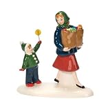 Department 56 Original Snow Village Shopping with Mom Accessory Figurine