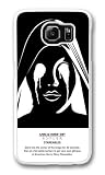 Samsung Galaxy S6 Case, Samsung Galaxy S6 Cases -American Horror Story Asylum Pumpkin Stencil Polycarbonate Hard Case Back Cover for Samsung S6 White